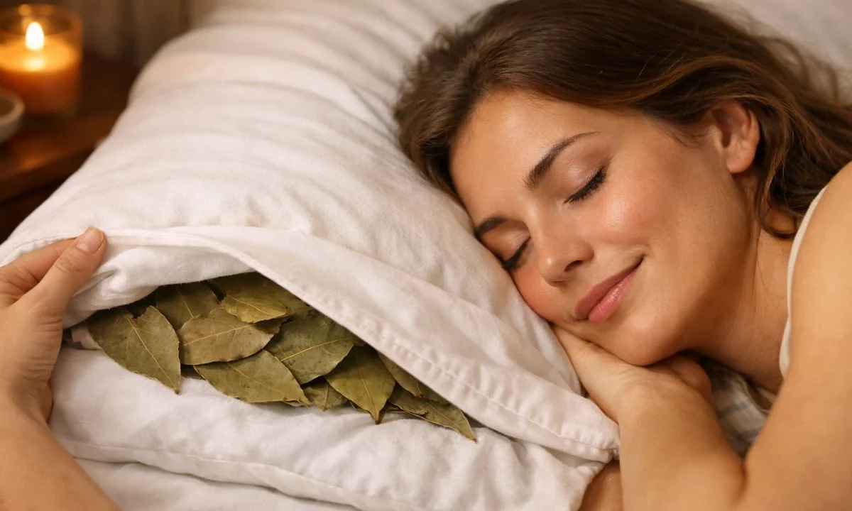 Der Lorbeerblatt-Kissen-Trick, der meinen Schlaf verbessert hat
