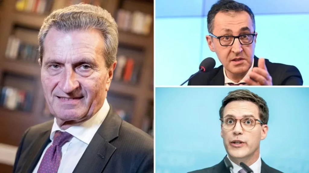 Oettinger Gegen CDU-Idee Einer Geteilten Amtszeit